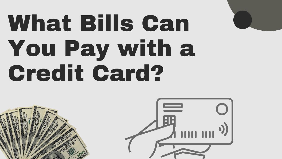 bills with credit card